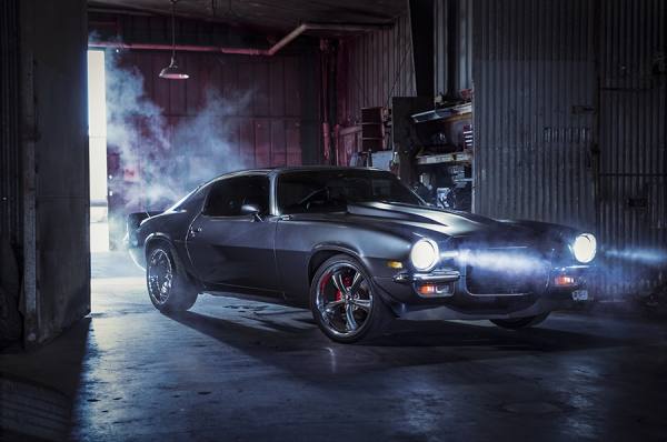 Photograph Michelle Geer 72 Camaro T Top on One Eyeland